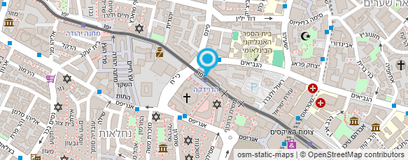 מפת הגעה אל קלינקה דובנסקי מיכאל אוסטיאופתיה