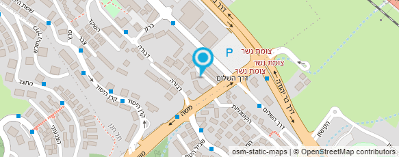 מפת הגעה אל זוהרה אזולאי - קלינאית תקשורת