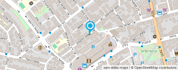 מפת הגעה אל חני בכר - חיים בריא