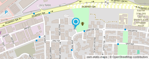 מפת הגעה אל מירי ברס - קלינאית תקשורת