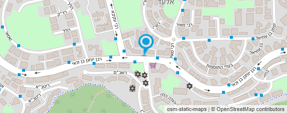 מפת הגעה אל שיפי זאבי - קלינאית תקשורת