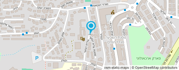 מפת הגעה אל ביה"ס לקונג-פו אבי איצחקוב