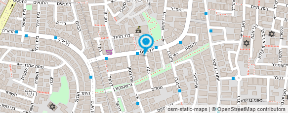 מפת הגעה אל שולי ישראל קלינאית תקשורת