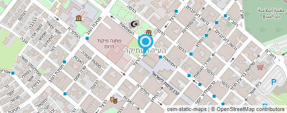 מפת הגעה אל Brew Shop Israel   בית מלאכה לבירה