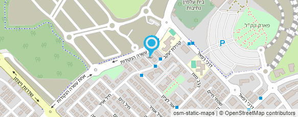 מפת הגעה אל רבקה הדר - טיפול בפסיכודרמה