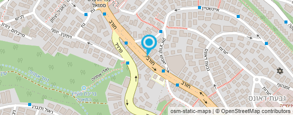 מפת הגעה אל גן טנדו