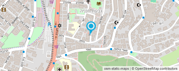 מפת הגעה אל נתי (ענת) ברקובסקי  מטפלת באומנות ומדריכה