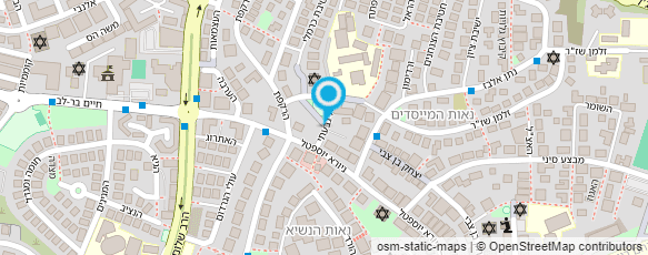 מפת הגעה אל פנחס וסקר