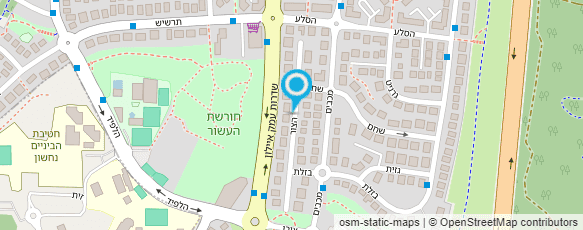 מפת הגעה אל מיכל זלצמן