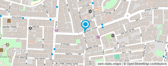 מפת הגעה אל אסתי פוזנר - ריפוי בעיסוק