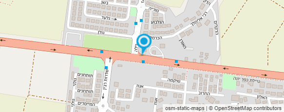 מפת הגעה אל ברעם מירב - מטפלת באומנות