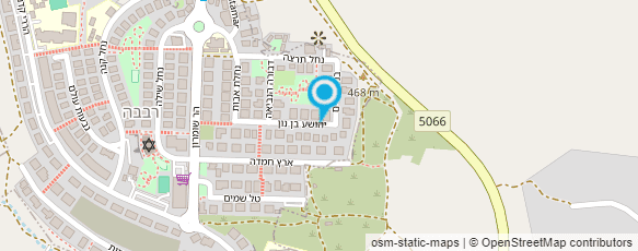 מפת הגעה אל יחזקאל אלבז