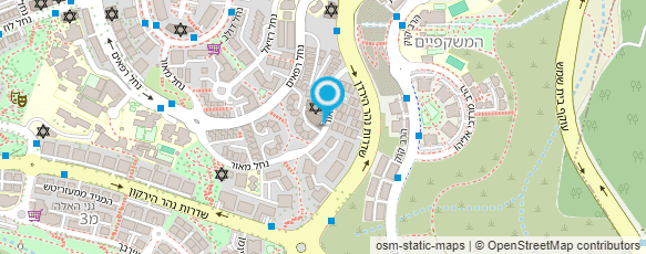 מפת הגעה אל מקוה אש קודש-גברים