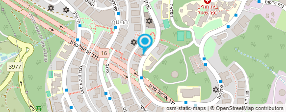 מפת הגעה אל נעמי מזרחי בשיטת אלכסנדר בס"ד