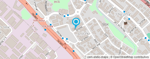 מפת הגעה אל שולמית נוי - שיטת אלכסנדר