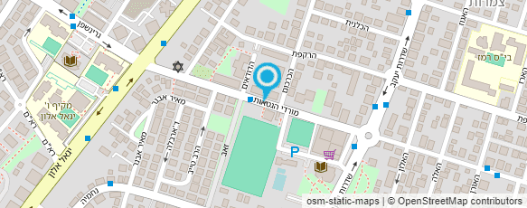 מפת הגעה אל דרך האבן - סדנאות לפיסול באבן