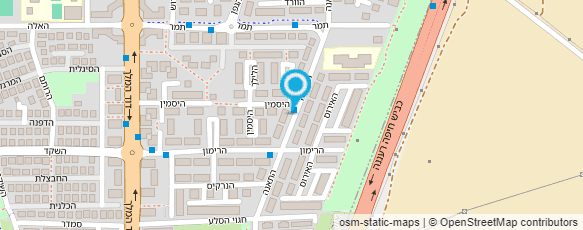 מפת הגעה אל גן ילדים "קנגורו"