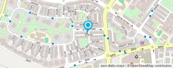 מפת הגעה אל בר גורן תמר שיטת אלכסנדר