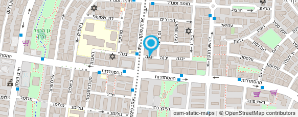 מפת הגעה אל אלונה לוי - מורה למתמטיקה