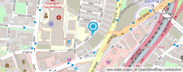 מפת הגעה אל אשל נעמי - הכשרת שיטת אלכסנדר