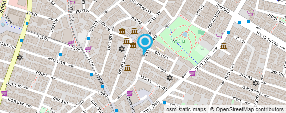 מפת הגעה אל שטפן ג'לטו