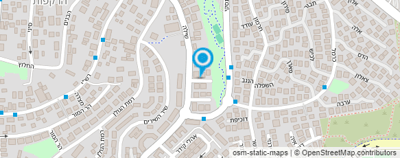 מפת הגעה אל ד"ר זיוה בראל-שושני