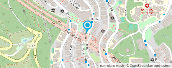 מפת הגעה אל יצחק דן גרונברגר