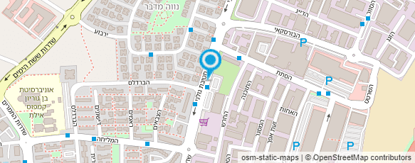 מפת הגעה אל Yaeli's-יעלי'ז דירת נופש