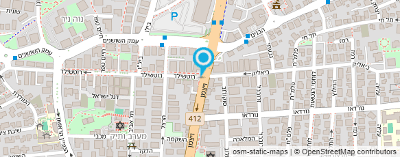 מפת הגעה אל מוניות רוטשילד