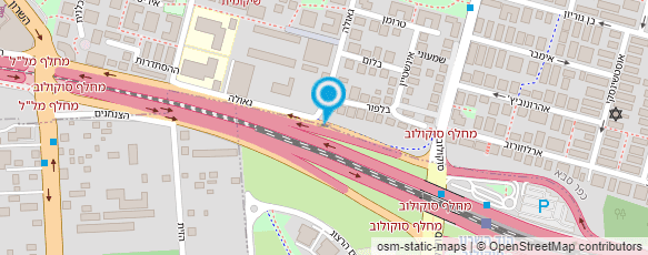 מפת הגעה אל שר ניב - מורה לפיתוח קול