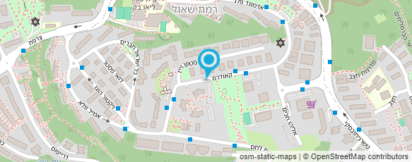 מפת הגעה אל בית ספר לטניס