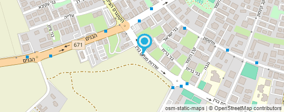 מפת הגעה אל חיים קריספין - עיצוב שיער