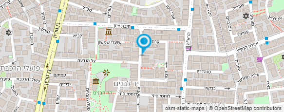 מפת הגעה אל ברק קביליו - מורה לגיטרה