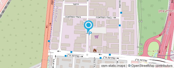 מפת הגעה אל מסגריית הניצוץ