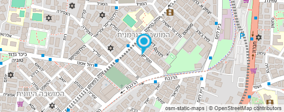 מפת הגעה אל SWEET MASARYK