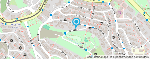 מפת הגעה אל בית"ר ירושלים כדורסל