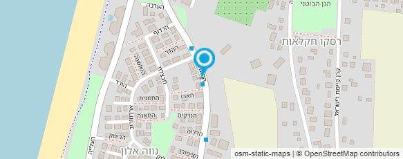 מפת הגעה אל שרון בר סיני