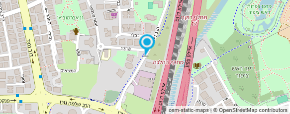 מפת הגעה אל Ofri matz studio מפת הגעה אל Ofri matz studio