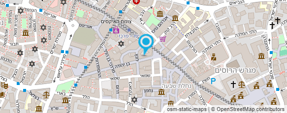 מפת הגעה אל בן יהודה 2