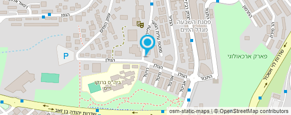 מפת הגעה אל אושרי עיצוב שיער