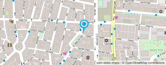 מפת הגעה אל אליה קאהן - מורה ליוגה