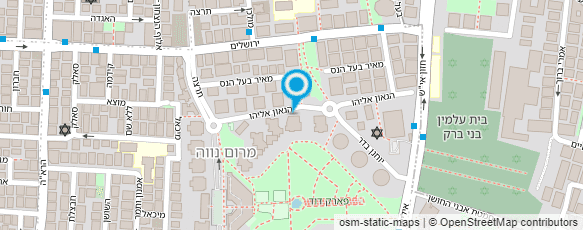 מפת הגעה אל ערן אלציק - סטטיסטיקל