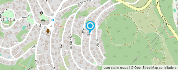 מפת הגעה אל קפה ביער