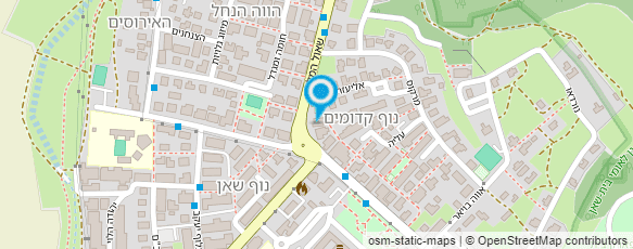 מפת הגעה אל הספארי של קובי