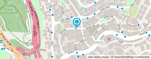 מפת הגעה אל שאול גרינבלט