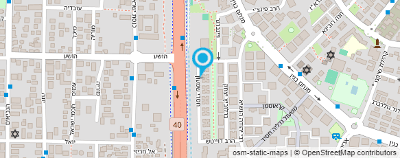 מפת הגעה אל אביחי מיזוג אוויר