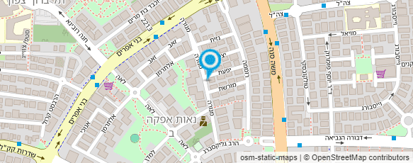 מפת הגעה אל דנה ששון אורון - מורה ליוגה