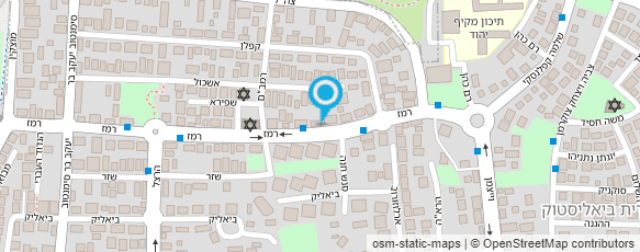 מפת הגעה אל מ.ש.ב משאבות שירותי ביוב