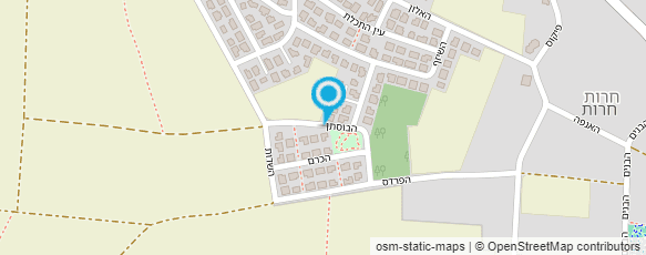 מפת הגעה אל מירב כץ אבן