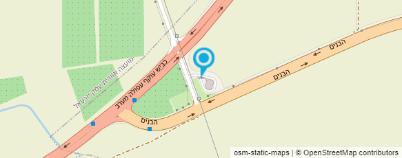 מפת הגעה אל שיפודי כינור דוד